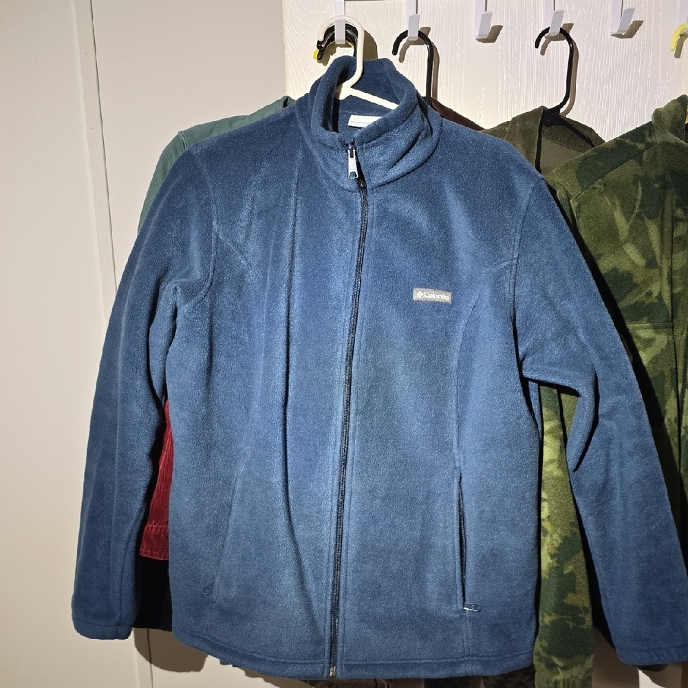 Columbia Women's XL Blue Fleece Jacket
